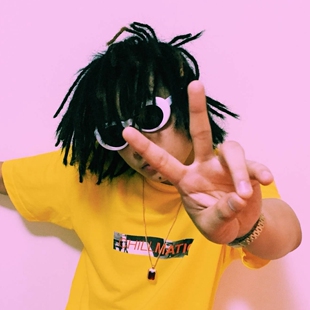 中国有嘻哈布瑞吉_bridge同款太阳镜白色椭圆复古墨镜