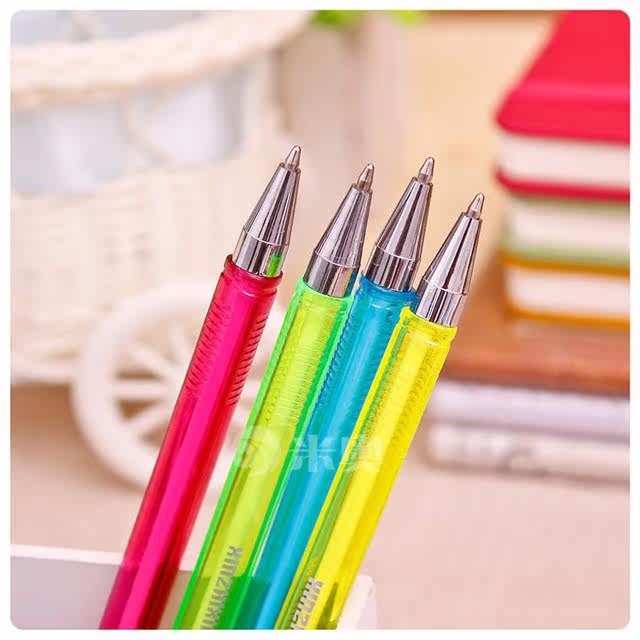 0多色圆珠笔中油笔学