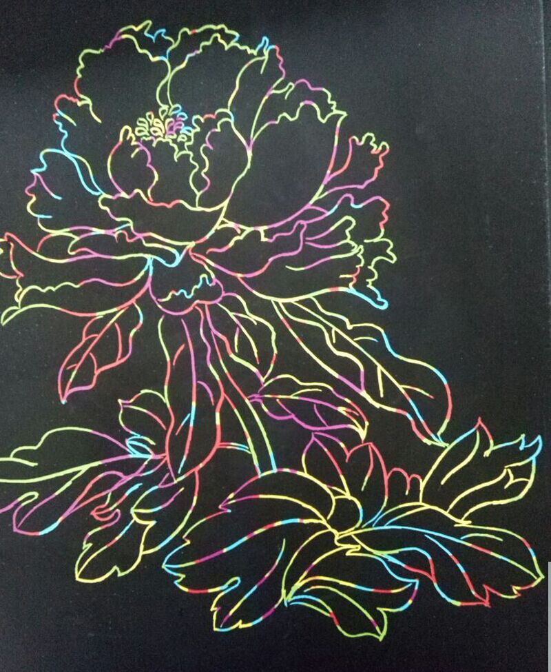 刮画纸怎么画好看,刮画纸刮烟花怎么画,刮画纸刮龙怎么画(第2页)_大山谷图库