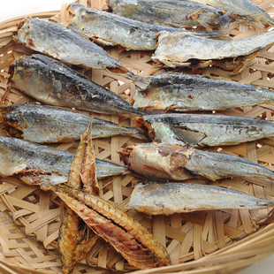 野生巴浪鱼干汕头南澳特产即食海味咸鱼干海鲜干货淡晒淡水小鱼干