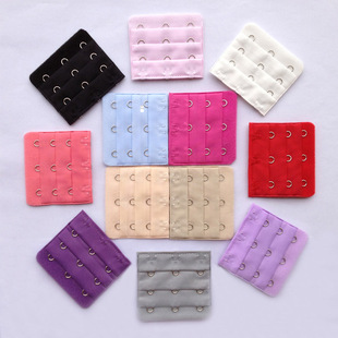 胸罩加长扣三排三扣文胸连接扣延长扣 10个包邮 内衣配件延长排扣