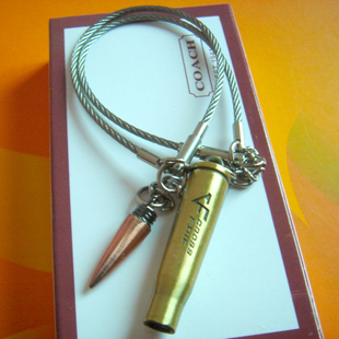 弹壳 子弹头子弹壳模型钥匙扣 钢丝钥匙圈 创意可爱男女士汽车钥匙链