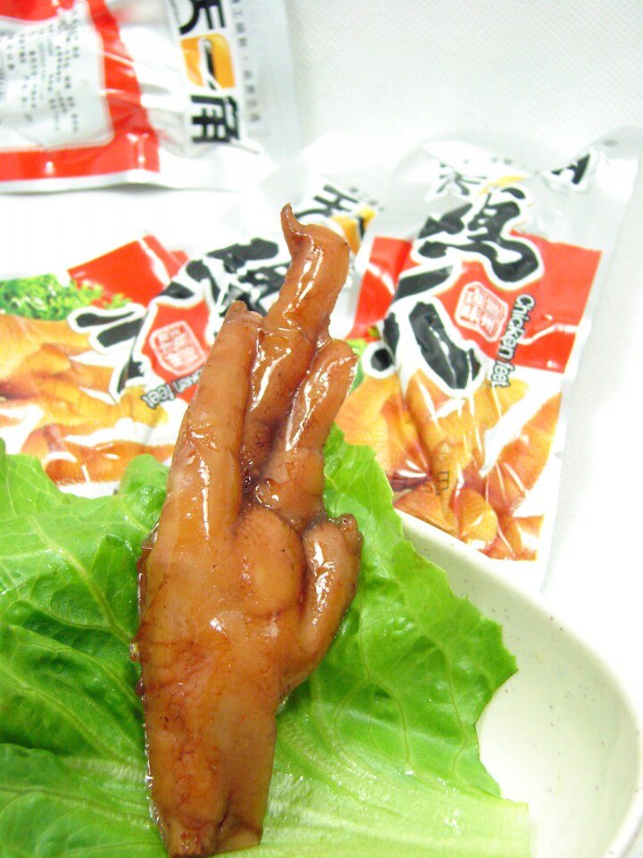 天一角鸡爪 卤凤爪 有嚼劲的凤爪 散装250克