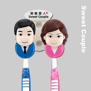 安雅创意甜蜜爱人情侣夫妻双人牙已售1件