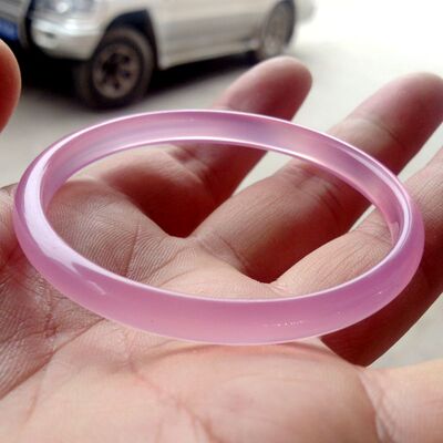 陕西芙蓉玉手镯 特细款 芙蓉玉小巧手镯 送朋友秀气款 女神必备