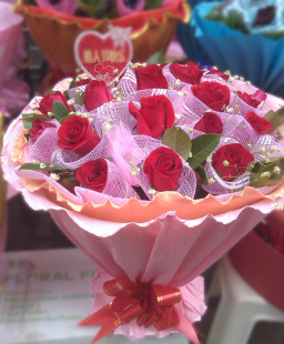 21朵红玫瑰/开县花店/浪漫礼物