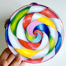 幼儿园手拍鼓6寸8寸直径铃鼓儿童乐器摇铃乐器玩具奥尔夫打击乐器