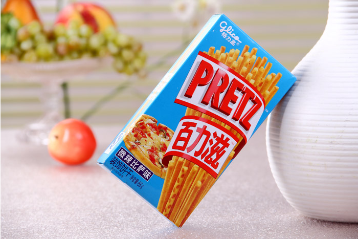 45-65g百奇格力高~百力滋】饼干披萨虾抹茶零食巧克力棒10盒包邮