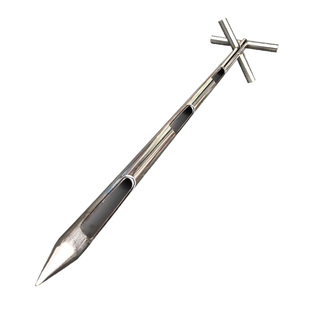 不锈钢双管分层粉末谷物颗粒粮食取样器扦样器抽样器采样器粮探子