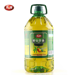承康野山茶油5l非转基因物理压榨粮油食用油5l调和油稻米油山茶油