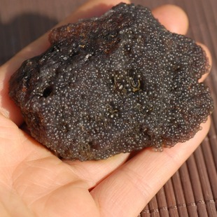 2g新疆巴楚黑山玛瑙原石 鱼籽玛瑙 戈壁玛瑙 紫葡萄 手把件