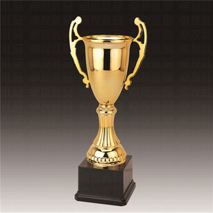 促活动颁奖高档金银铜金属奖杯厂家创意定制定做免费刻字包邮3406
