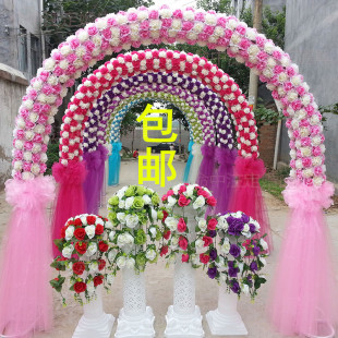 全花拱门婚庆花门,婚庆花门拱门,婚庆拱门_文秘苑图库