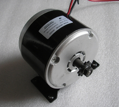 24v永磁直流電機 300w 電動滑板車電動車改裝馬達 dc motor