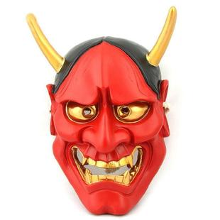 大号 珍藏版电影主题面具 装饰面具 日本鬼首般若面具 大号 红色
