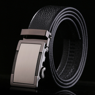 g2000皮带男士真皮 头层牛皮自动扣腰带纯牛皮韩版潮休闲裤带正品