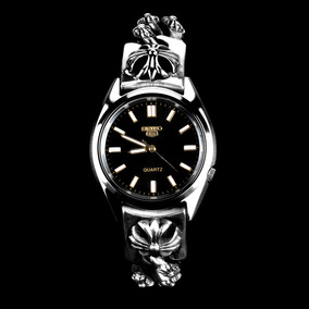 s925纯银高档男士手表十字架立体泰银手链石英腕表