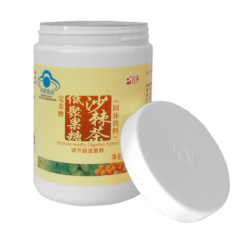 完美牌低聚果糖沙棘茶(固體飲料) 175g/瓶